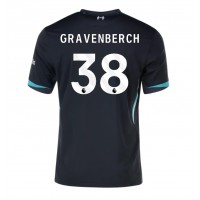 Camiseta Liverpool Ryan Gravenberch #38 Visitante Equipación 2024-25 manga corta